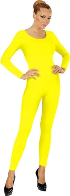 Produktbild von Langer Body neon-gelb Größe: S-M