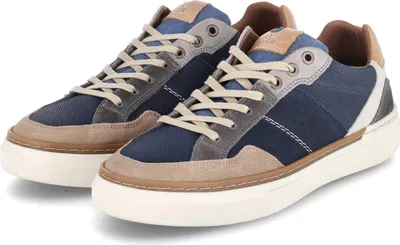 Produktbild von Bullboxer Herren Low Sneaker Dunkelblau Leder  Größe: 45