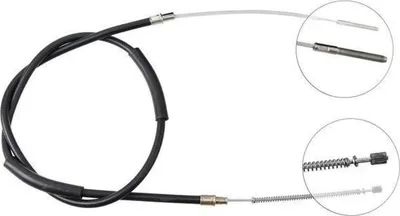 Produktbild von A.B.S. Handbremsseil Seilzug Feststellbremse für VW GOLF II (19E, 1G1) Hinten K11446