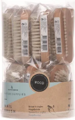 Produktbild von Source Balance Nagelbürste Holz doppelt