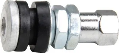 Image de Citomerx Valve de pneu métallique sans chambre à air droite courte (36mm)