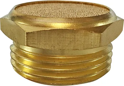 Produktbild von Pneumatik Druckluft Schalldämpfer (V-06V) mit Gewinde BSPT R1/8"