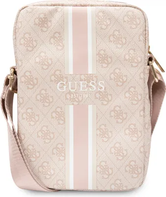Obrázek produktu pro Guess GUTB8P4RPSP 8" 4G stripes Bag pink