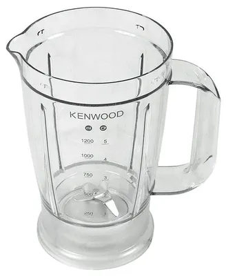 Image de Bol en plastique pour mixeur Kenwood avec lame pour robot MultiPro FDP30, FDM30, FPP2