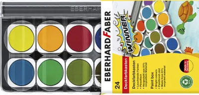 Obrázek produktu pro EBERHARD FABER 578324 EBERHARD FABER Neprůhledný barevný box WINNER, 24 barev