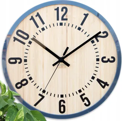Produktbild von ModernClock, Wanduhr, Wohnzimmer, Bamboo Loft