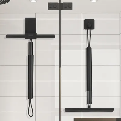 Produktbild von Duschwischer mit langem Griff - 2-in-1 Fensterwischer - effektiv in der Anwendung