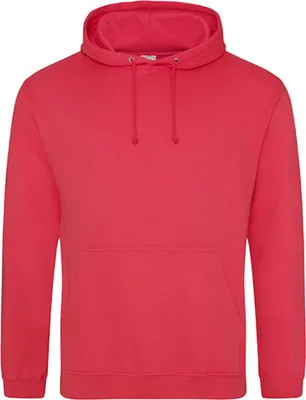 Produktbild von Just Hoods JH001 | College Hoodie / Kaputzenpulli in vielen Farben - Farbe: Lipstick Pink - Größe: L