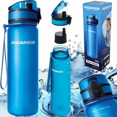 Produktbild von Flasche Filterflasche AQUAPHOR CITY 0,5 L