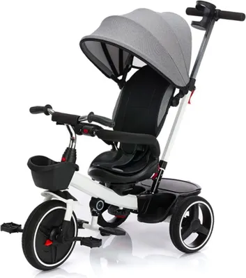 Image de Tricycle Fillikid Niki 360 avec siège pivotant, réglable en hauteur