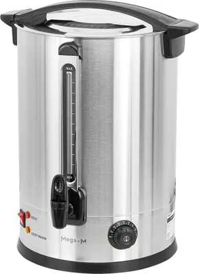Zdjęcie produktu dla Warnik do wody podgrzewacz do kawy herbaty stal nierdzewna Mega-M 24.5L 2800W