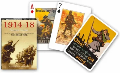 Produktbild von Piatnik The Great War 1914-18 Kartenspiel, 55 Blatt, 58 x 89 mm