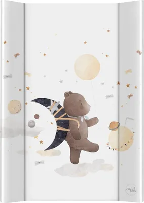 Obrázek produktu pro CEBA BABY Podložka přebalovací 2-hranná s pevnou deskou (50x70) Ultra Light Galactic Travel