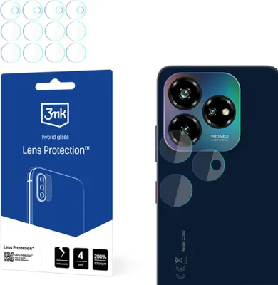 Image de 3mk verre hybride Lens Protection pour ZTE Blade V60 DesignCamera Lens 0,16mm 6H (4 pièces)
