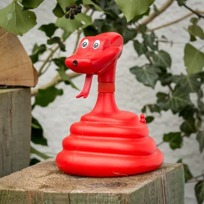 Produktbild von Sprühflasche als Schlange, Pflanzenbestäuber, Sprühpistole in rot, Blumensprüher