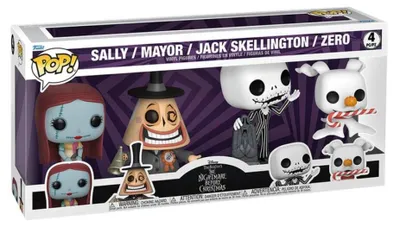 Produktbild von Funko POP-Pack Disney The Nightmare Before Christmas mit 4 Figuren