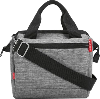 Produktbild von Lenkertasche KLICKfix Roomy twist silver, 24x22x13cm, ohne Lenkerad.