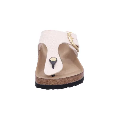 Produktbild von Birkenstock Damen Zehentrenner Gizeh Big Buckle 23585-36, 23585-37, 23585-39, 23585-40, 23585-41, 23585-42 BIR-1026669 canvas eggshell 40