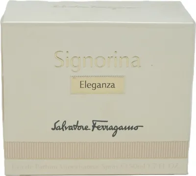 Produktbild von Salvatore Ferragamo Signorina Eleganza, Frauen, 50 ml, Nicht nachfüllbare Flasche, Birne, Grapefruit, Mandel, Duftblüten, Leder, Patschuli