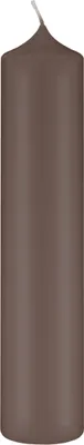 Produktbild von Altarkerzen 10% BW Anteil (Bienenwachs Kerzen) Mocca 400 x Ø 80 mm, 2 Stück, Kerzen mit Dornbohrung in RAL Kerzengüte Qualität