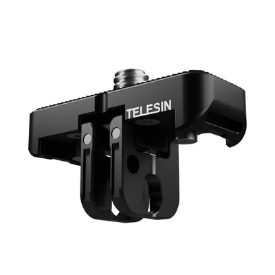 Zdjęcie produktu dla TELESIN Wielofunkcyjna magnetyczna podstawa adaptera szybkiego zwalniania do statywów kamerowych, mocowanie szybkiego zwalniania jako zamiennik akcesoriów Insta360 X4