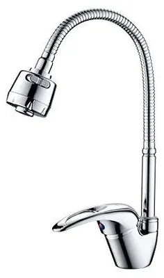 Image de Robinet de cuisine avec tuyau de sortie en laiton