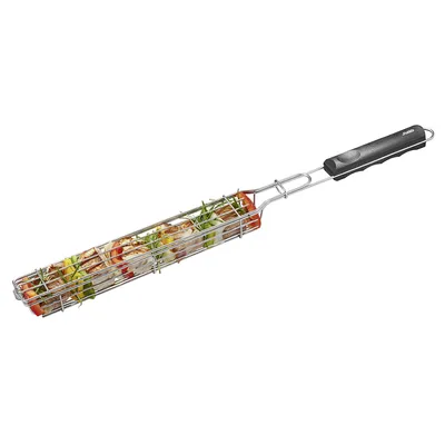 Immagine prodotto di GEFU Grillkorb BBQ Edelstahl/Kunststoff 49x4x3,8cm