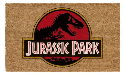 Produktbild von Sd Toys Jurassic Park Fußmattenlogo Weiß Weiß One Size