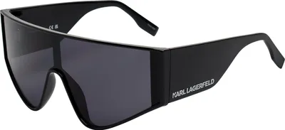 Image de Lunettes de soleil Karl Lagerfeld pour femme, style masque, en acétate KL6209S
