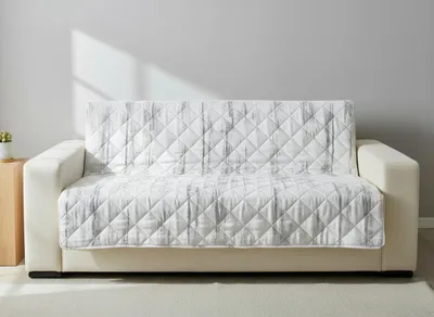 Zdjęcie produktu dla Narzuta na łóżko BLINK 1 200x220 cm biało srebrna