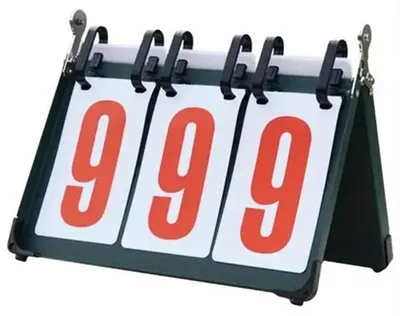 Productafbeelding van Bovista Scorebord - Padel -Tennis - Voetbal - Scoreborden - Driecijferig