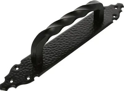 Produktbild von AMIG 102 Türgriff dekorativ 280x45mm Schwarz