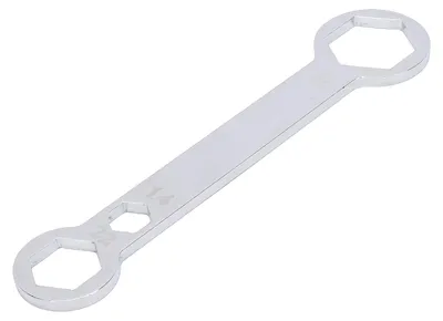 Productafbeelding van 14 mm x 22 mm, 32 mm: Combinatietool voor het verwijderen van asmoeren, geschikt voor het demonteren van de voor- en achterassen van de meeste motorfietsen