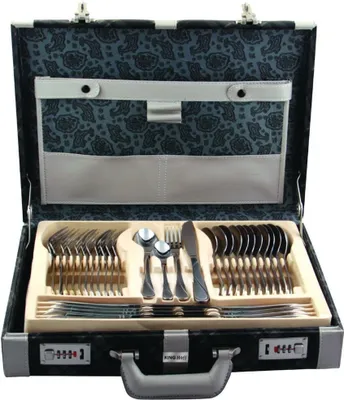 Produktbild von Besteckset Edelstahl, rostfrei 72 tlg. im Koffer