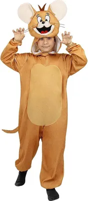 Image de Tom & Jerry – Costume Jerry pour enfants Taille enfant : 98-104