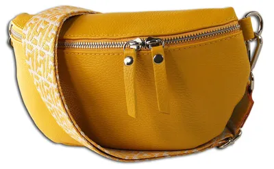 Produktbild von Toscanto gelb, mehrfarbigfarbene Gürteltasche mittel 25x15x8cm OTT807BY
