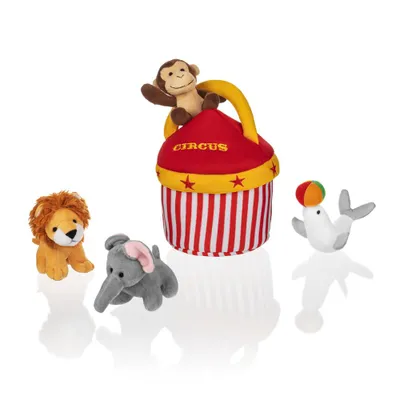 Image de Ensemble de jouets en peluche ZOPA, cirque