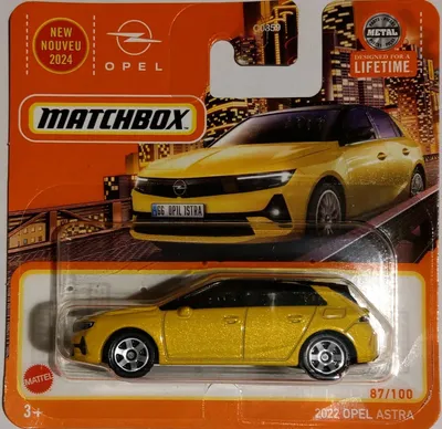 Matchbox 2024-2022 Opel Astra [Metalflake Yellow] žltá 87/100