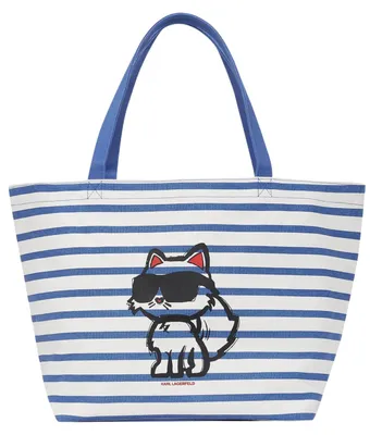 Zdjęcie produktu dla Torba damska Karl Lagerfeld A2W50025 1RR BIAŁY/NIEBIESKI TOREBKA SHOPPERKA