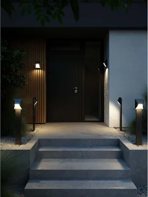 Produktbild von Nordlux Wandleuchte Pontio 15 1x gu10 schwarz IP44 - 4800900
