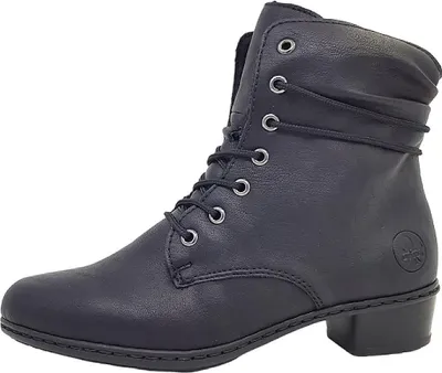 Produktbild von Rieker  Damenschuhe Stiefeletten Schnürer Schwarz Freizeit