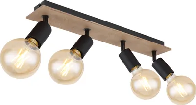 Produktbild von Globo Lighting Strahler Metall schwarz, 4x E27