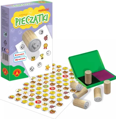 Produktbild von Pieczątki i Naklejki Motywacyjne Mini ALEX