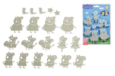 Obrázok produktu pre Svietiace figúrky Peppa Pig GID
