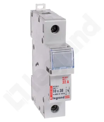 Image de RB308 Interrupteur-sectionneur à fusibles 10X38 1P 1M 500V AC 100kA