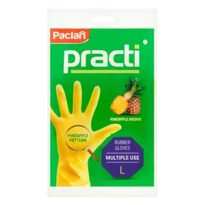 Zdjęcie produktu dla Rękawice gumowe zapachowe L pineapple