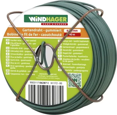 Produktbild von Windhager Gartendraht 40 m, grün