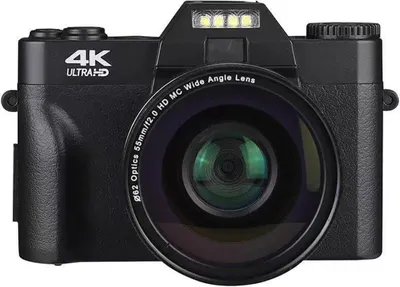 Produktbild von Fine Life Pro 4K Ultra HD Digitalkamera Einsteigerkamera mit Akku 48MP Flip-Screen 16X 30FPS 64g Speicherkarte 1080P Kompaktkameras