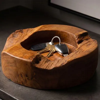 Immagine prodotto di Mauro Ferretti Erusi Plus ciotola decorativa Ø 21x6 cm marrone