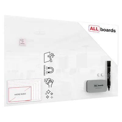 Produktbild von Glasboard - Premium SUPERWHITE Perlweiß 200x120 cm